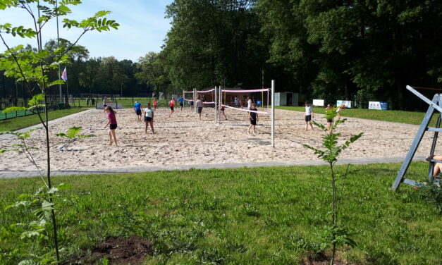 Zomer beachvolleybal bij Nuovo